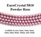 Powder Rose EuroCrystal 5810 Round Pearls - 2mm, 3mm, 4mm, 5mm, 6mm, 8mm, 10mm, and 12mm - Strands - Made in Austria